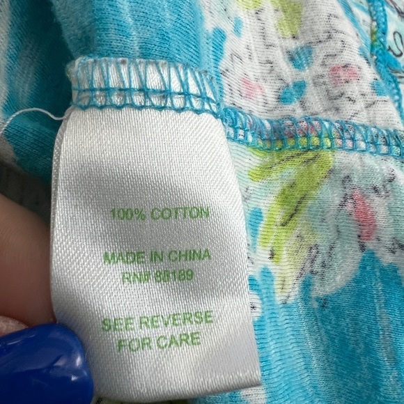 Rare Lilly Pulitzer Jungle Glam short sleeve blouse size S - Picture 7 of 9